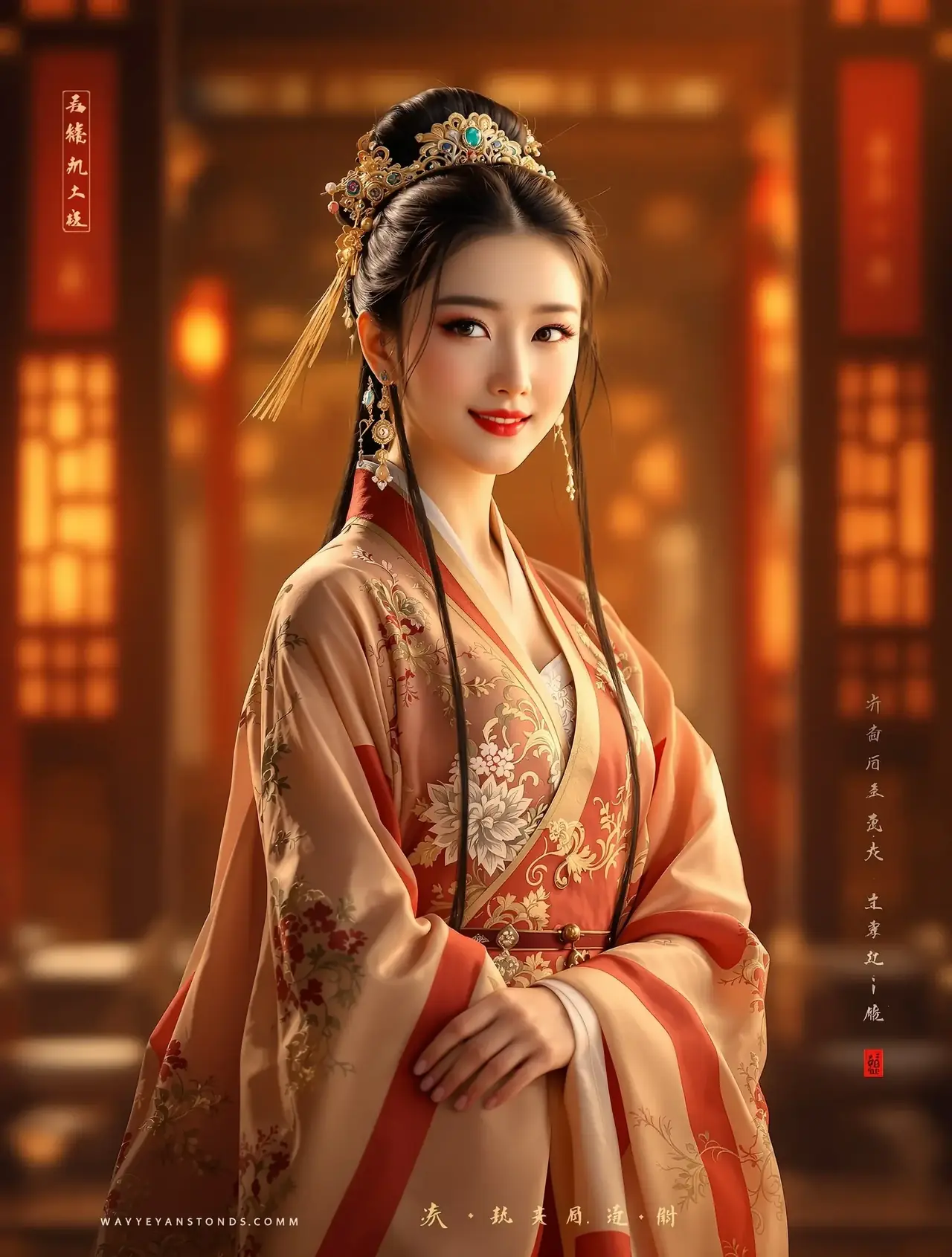 《契约公主的复仇》短剧封面，古装题材，主演叶清禾 饰 沈昭